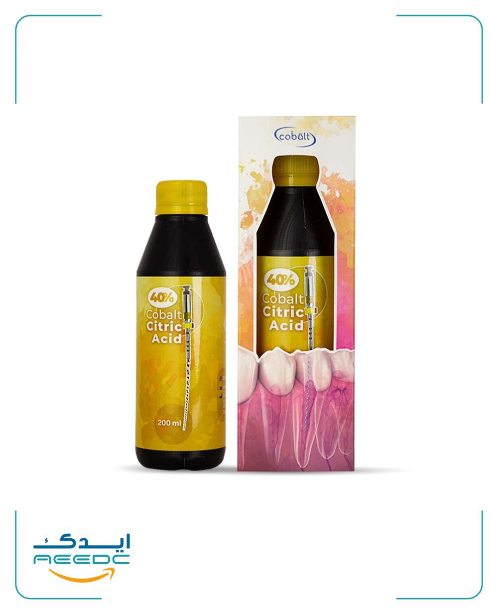 محلول اسید سیتریک 40% کبالت