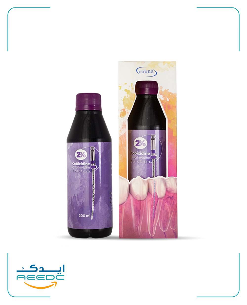 محلول کلرهگزیدین 2% کبالت