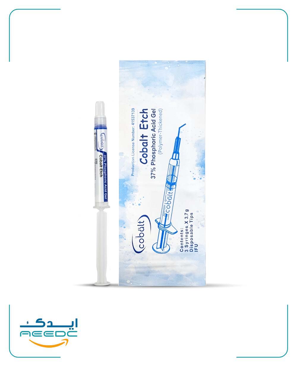 اسید اچ 37٪ پلیمری سرنگی کبالت