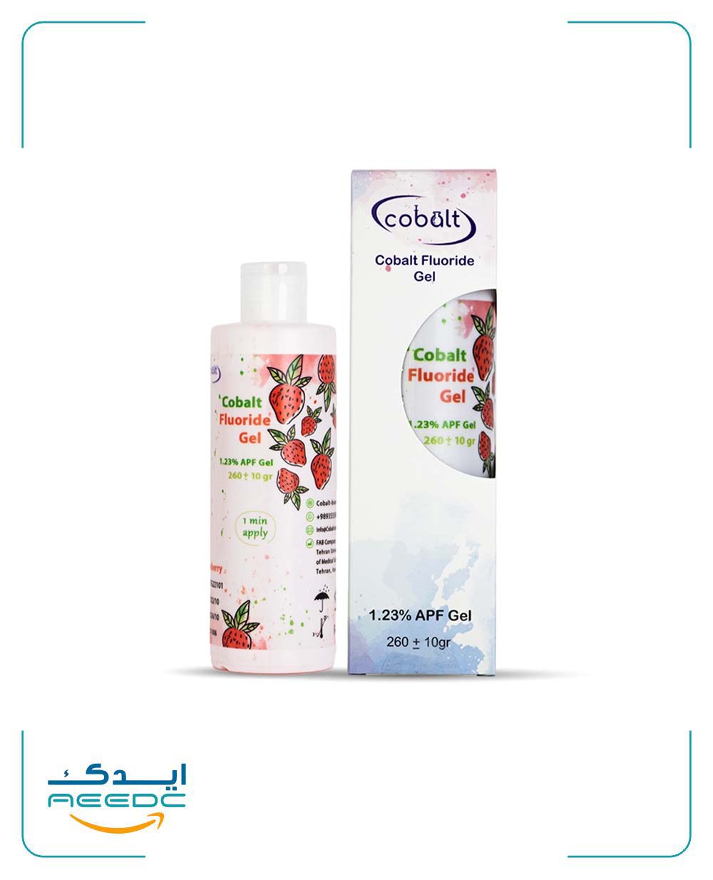 ژل فسفات فلوراید اسیدی کبالت