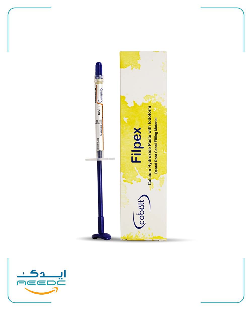 کلسیم هیدروکساید حاوی یدوفرم کبالت