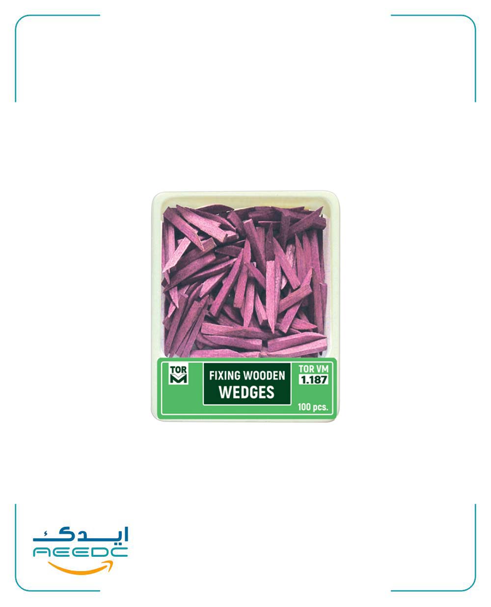 وج چوبی آناتومیک تور وی ام(بنفش)