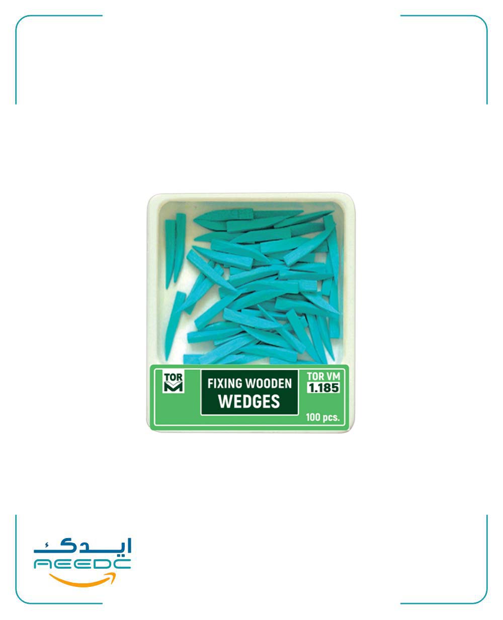 وج چوبی آناتومیک تور وی ام(آبی)