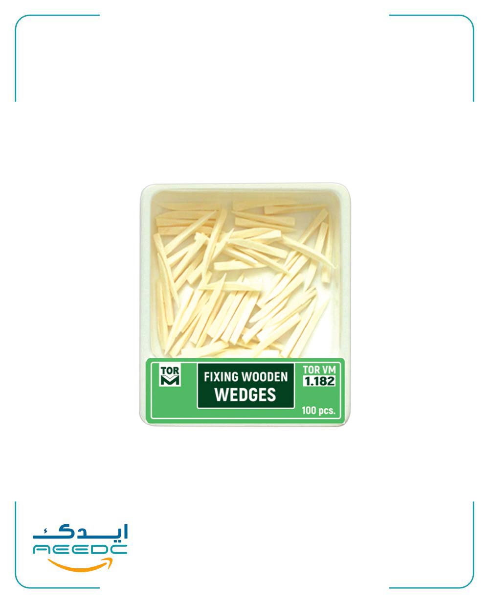 وج چوبی آناتومیک تور وی ام(سفید)