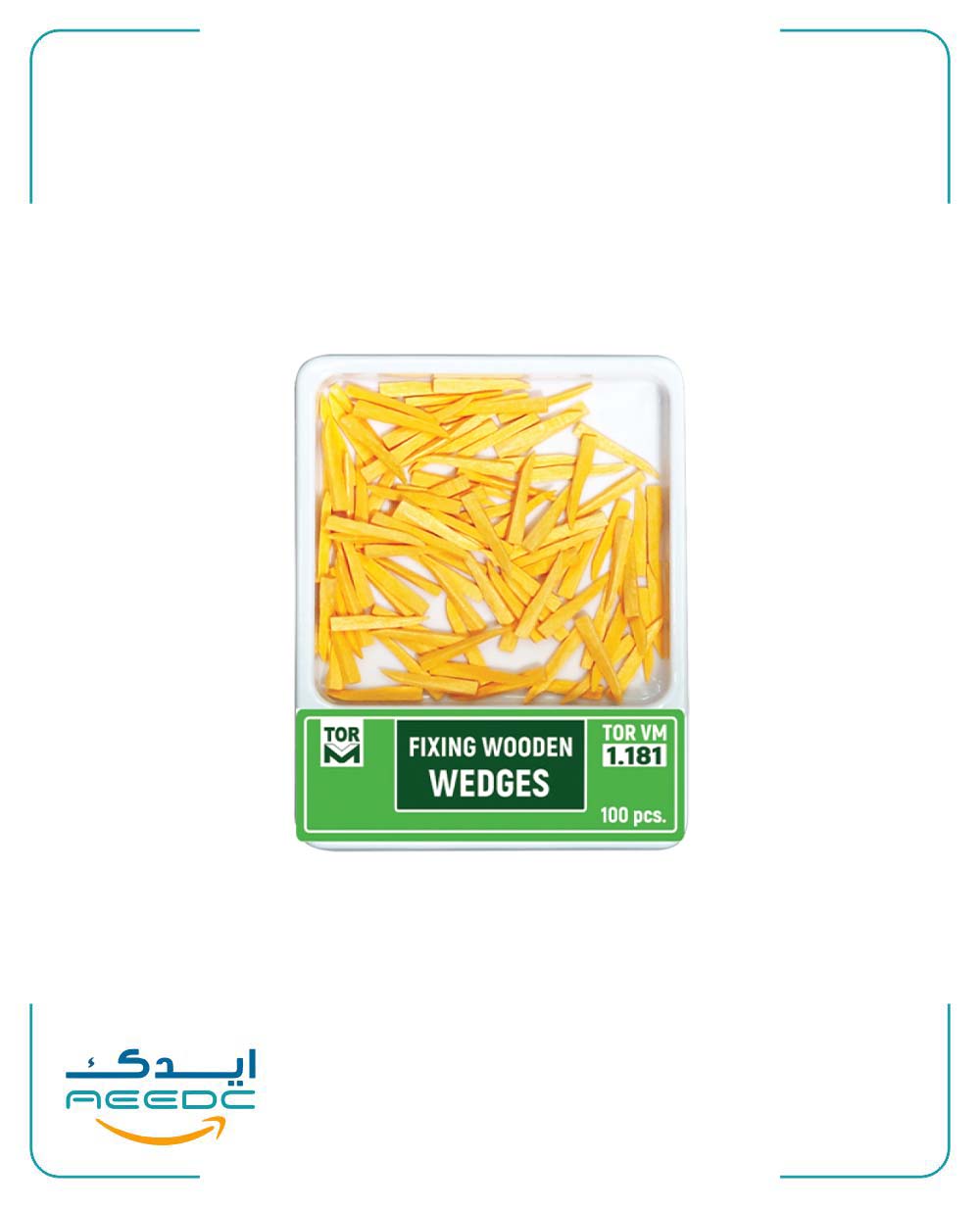 وج چوبی آناتومیک تور وی ام(نارنجی)