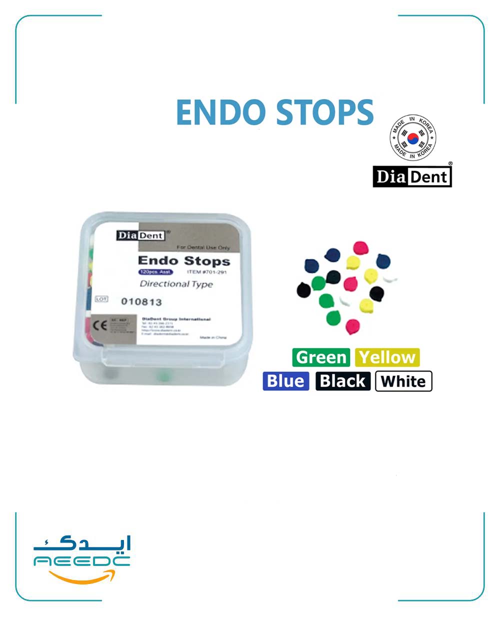 رابر استاپ دیادنت (120عددی) Endo Stop