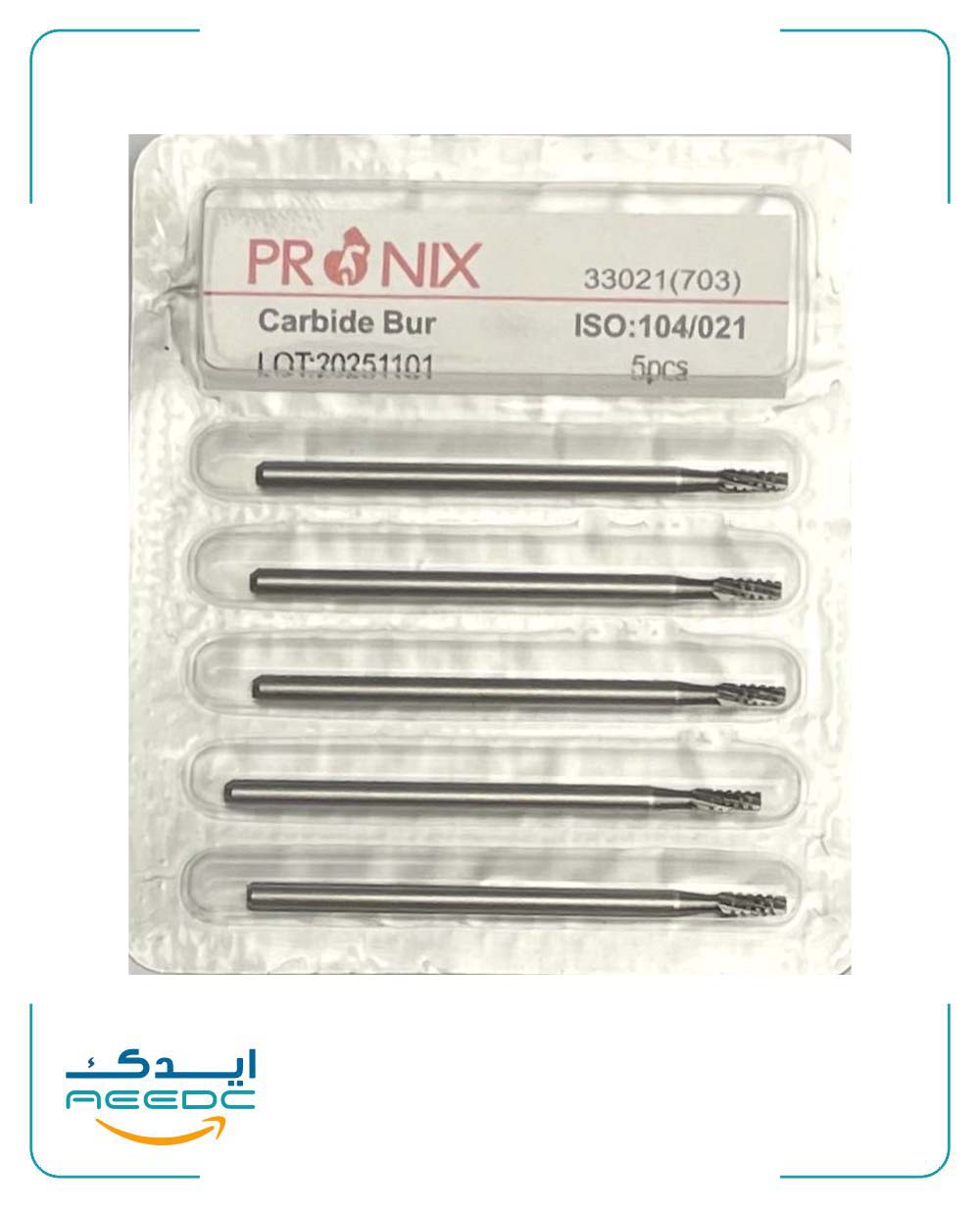 فرز جراحی فیشور PRONIX (بسته 5 عددی)