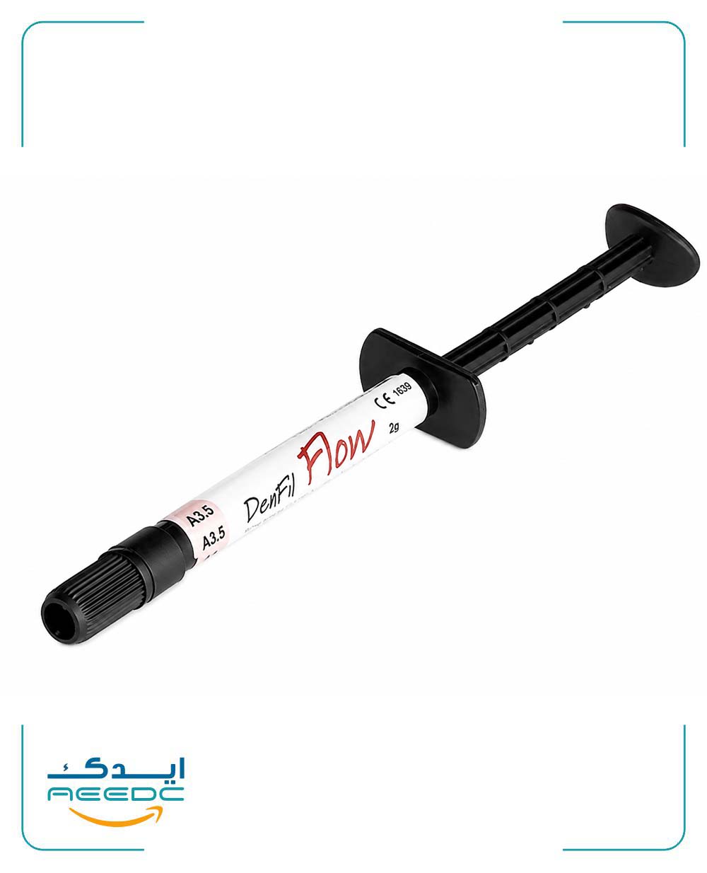 کامپوزیت فلو دنفیل (2 سرنگ 2 گرمی) flowable flow composite kampozit ;hlm,cdj nktdg denfil